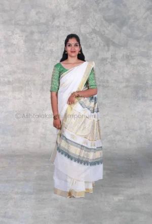 Jacquard design PURE COTTON Saree