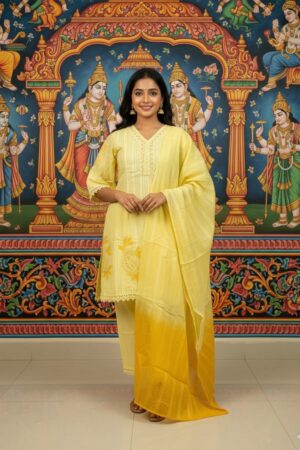 Sunshine Dobby Cotton Suit